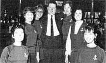 Gerald Doyle and staff