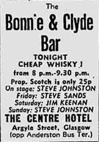 Bonnie and Clyde advert 1978