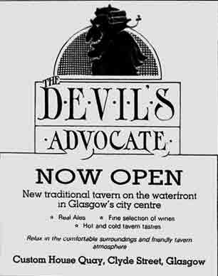 Devils Advocate advert 1983