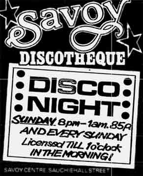 Savoy advert 1977
