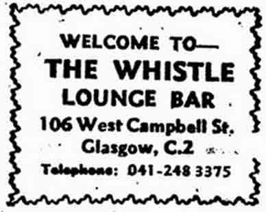 The Whistle Advert 1970